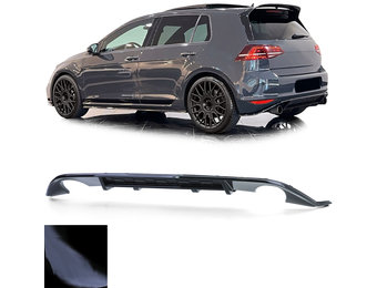 Achterbumper diffuser - VW Golf 7 GTI 2013-2017