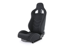 Tenzo-R - sportstoel - met rails - schuifverstelling - zwart