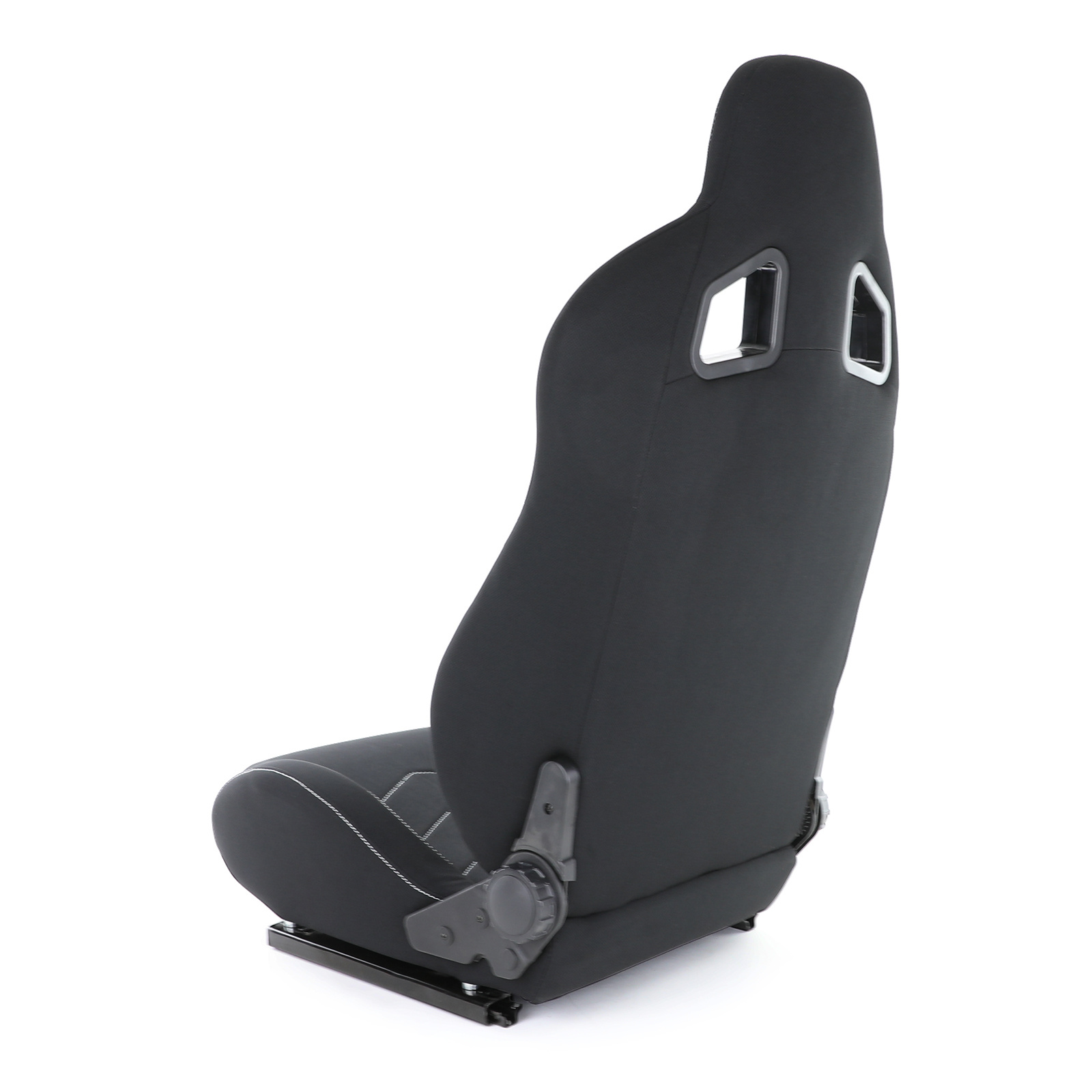 Tenzo-R - sportstoel - met rails - schuifverstelling - zwart