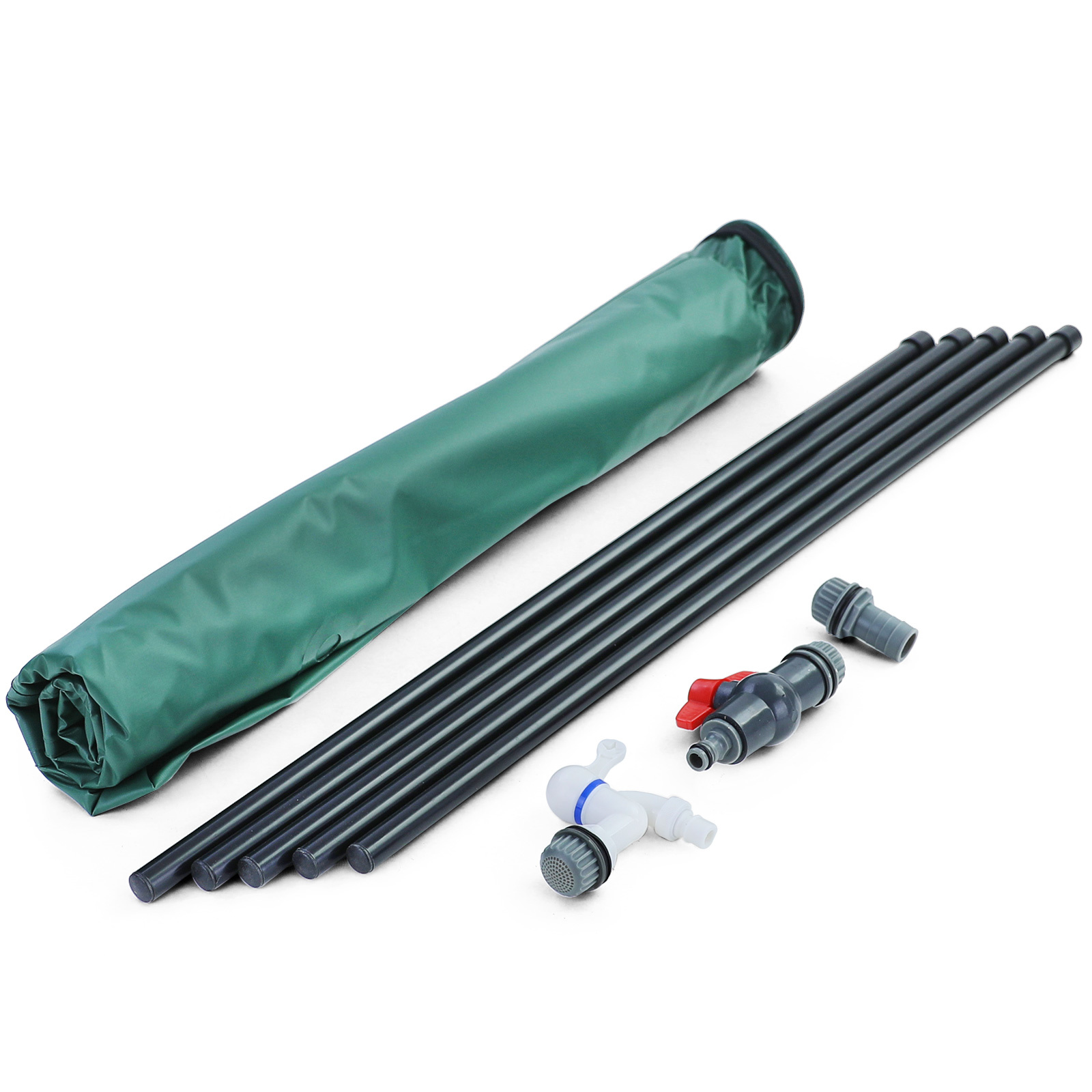 Regenton - opvouwbaar - met aftapkraak - 88x60 cm - 250 liter