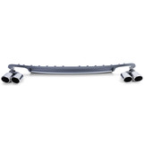 Achterbumper diffuser - inzetbumper - geschikt voor Audi A4 B8 Limo Avant