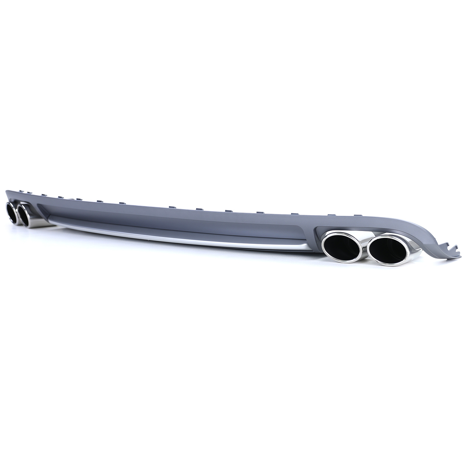 Achterbumper diffuser - inzetbumper - Audi A4 B8 Limo Avant