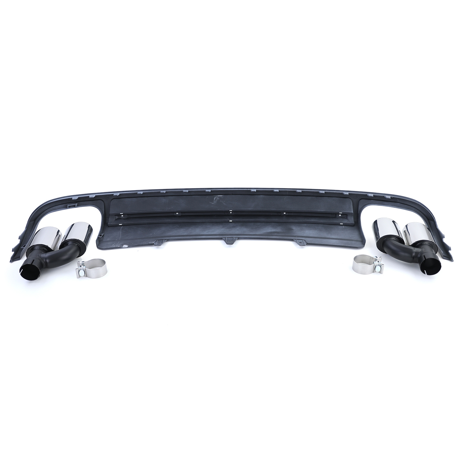 Achterbumper diffuser - inzetbumper - geschikt voor Audi A4 B8 Limo Avant