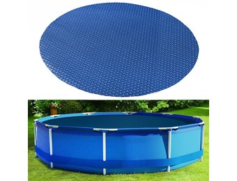 RAMROXX zwembad verwarmde afdekking - 488 cm - zwembadverwarming 115 µm