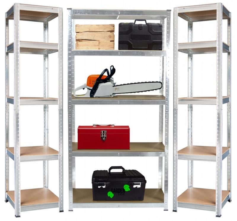 Gardenline - stellingkast - set van 3 - 90x40x180cm 40x40x180cm