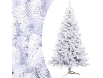 Kerstboom - 200cm - Witte naalden - wit