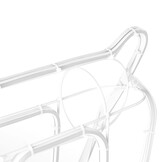 Rendier - 47x46x24cm - energiebesparend - regenboog