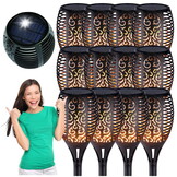 Tuinlampen 12 stuks - 53cm - op zonne-energie - warm licht