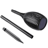 Tuinlampen 12 stuks - 53cm - op zonne-energie - warm licht