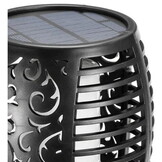 Tuinlampen 12 stuks - 53cm - op zonne-energie - warm licht