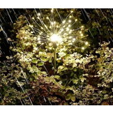 Tuinlampen 4 stuks - 90cm - 90 koud witte LEDs - Solar