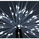 Tuinlampen 4 stuks - 90cm - 90 koud witte LEDs - Solar