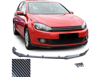 Spoiler - voorspoiler cup lip - VW Golf 6 5K1 2008-2012