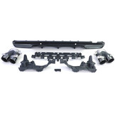 Achterbumper diffuser geschikt voor Mercedes C W205 Sedan 2013-2018