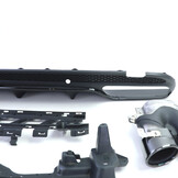 Achterbumper diffuser geschikt voor Mercedes C W205 Sedan 2013-2018