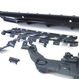 Achterbumper diffuser geschikt voor Mercedes C W205 Sedan 2013-2018