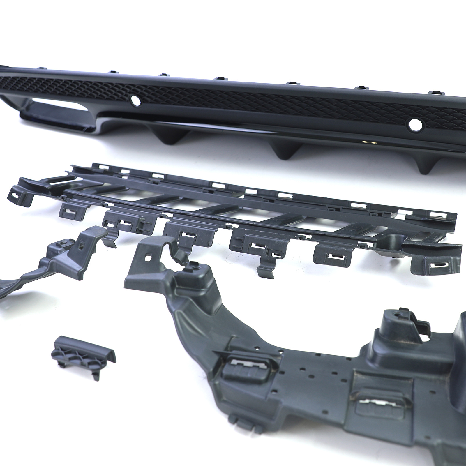 Achterbumper diffuser geschikt voor Mercedes C W205 Sedan 2013-2018