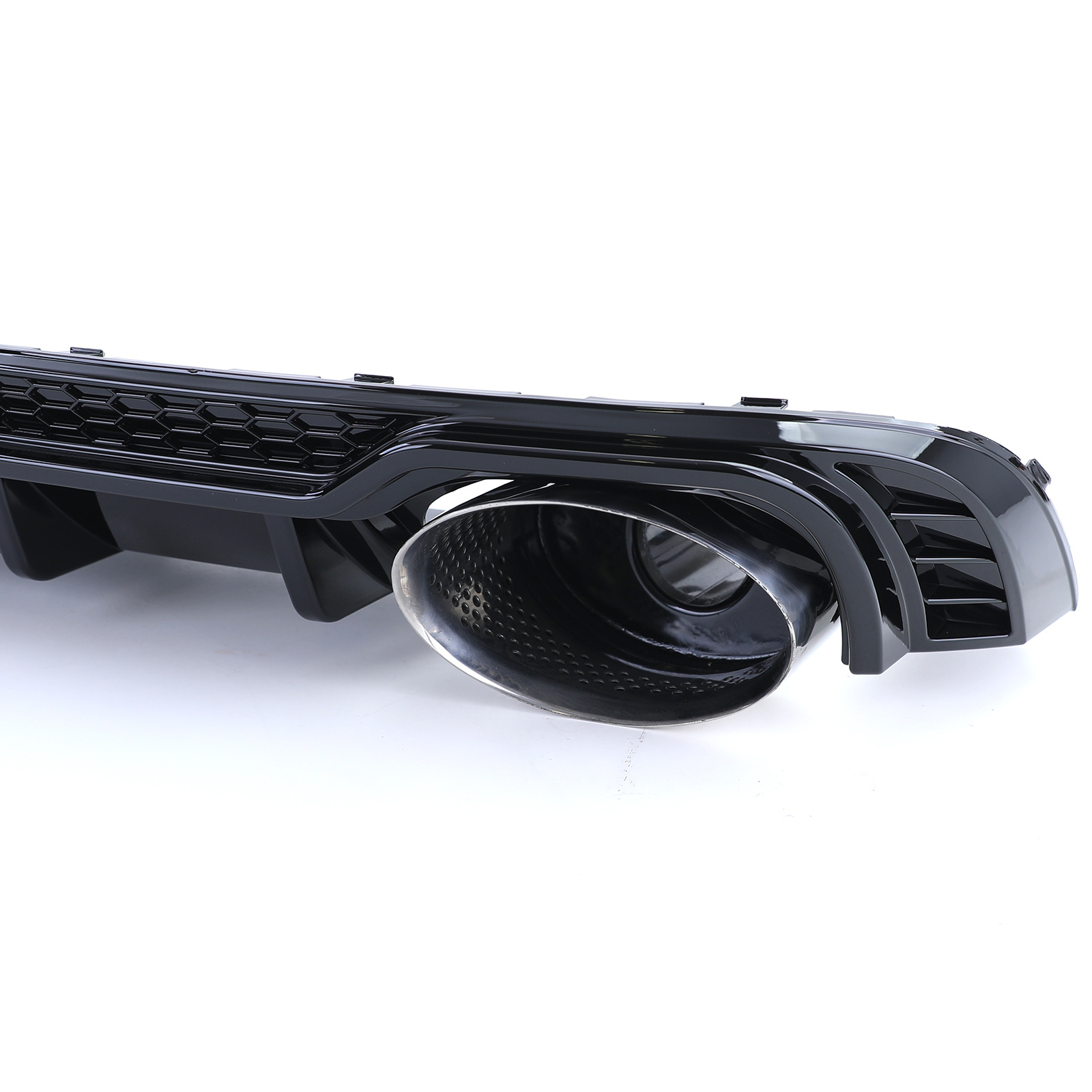 Achterbumper diffuser geschikt voor Audi A4 B9/8W/sedan/avant 2016-2019