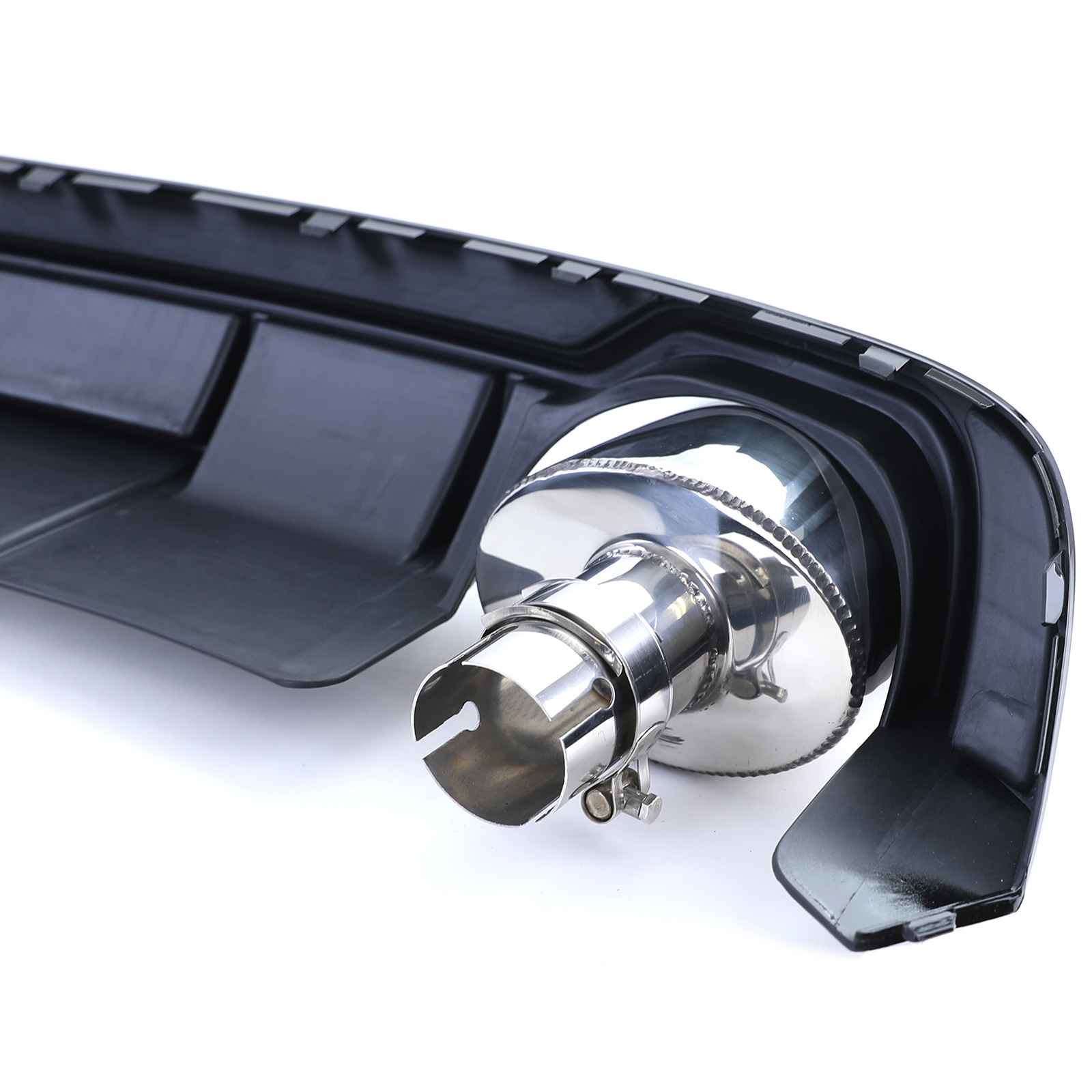 Achterbumper diffuser geschikt voor Audi A4 B9/8W/sedan/avant 2016-2019