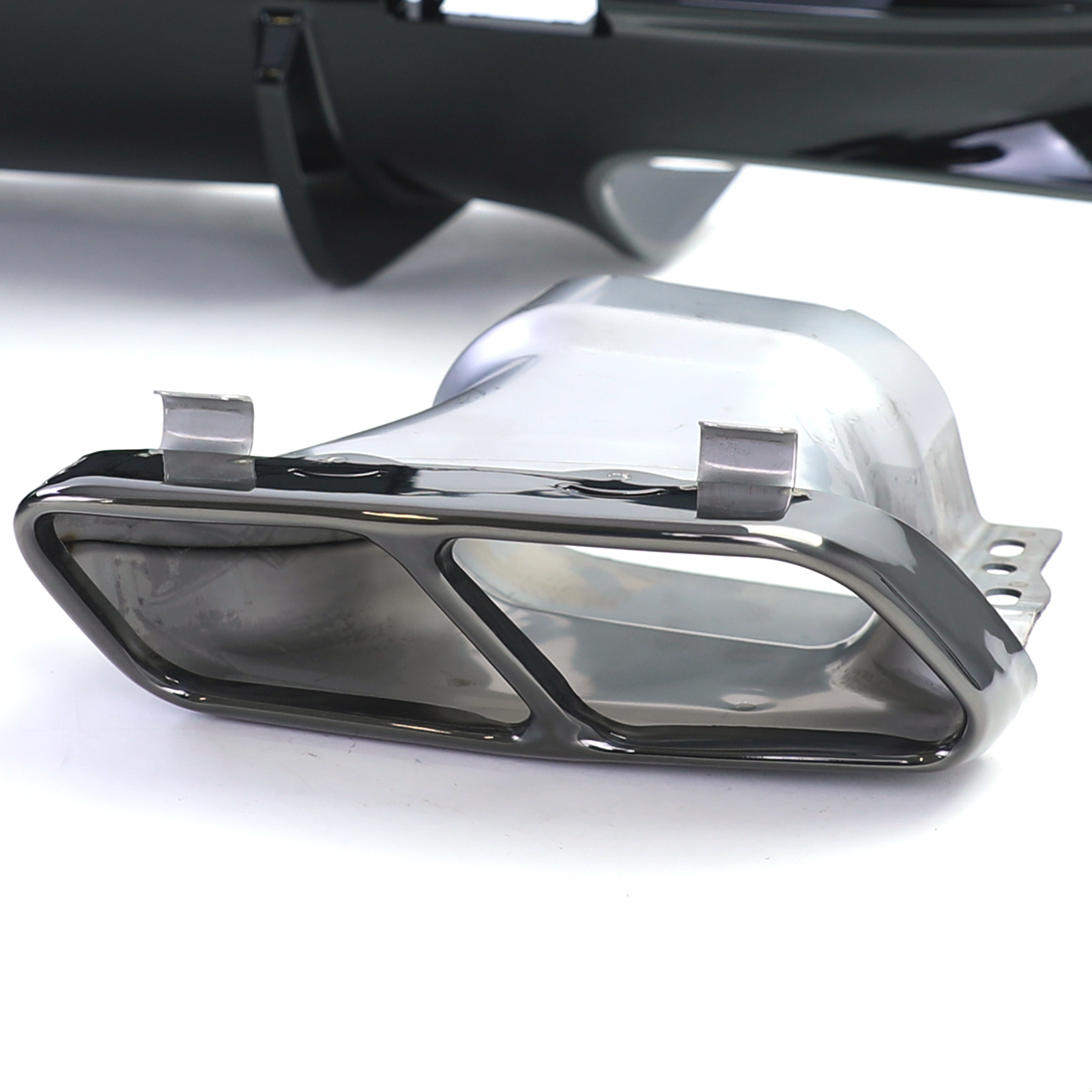 Achterbumper diffuser geschikt voor Mercedes CLA C117 Coupe 2016-2019