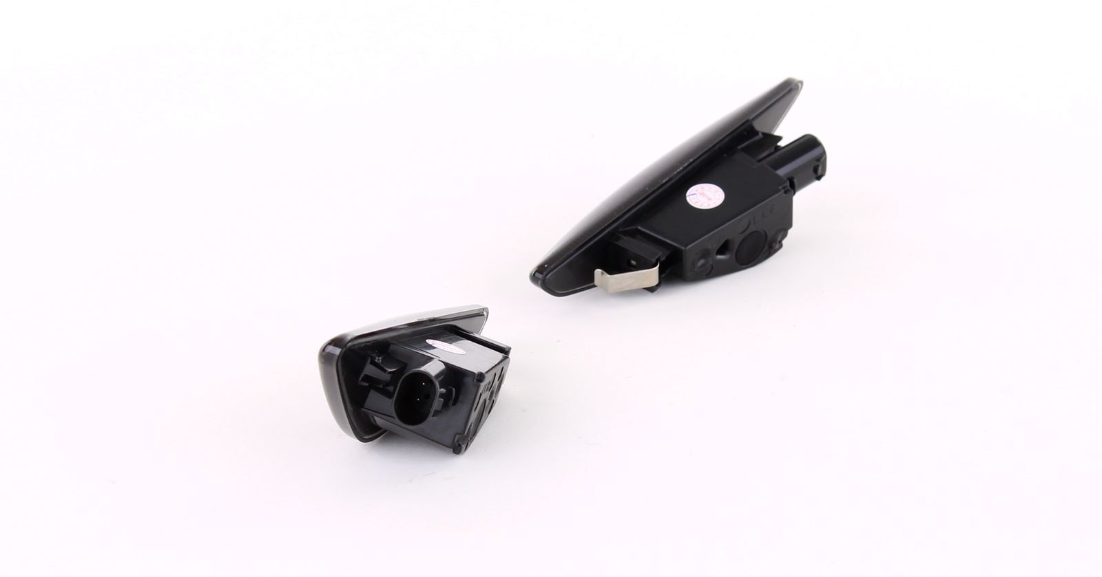 Zijkant knipperlichten geschikt voor BMW X5 X6 X3-serie E70 E71 E72 F25 - gerookt zwart