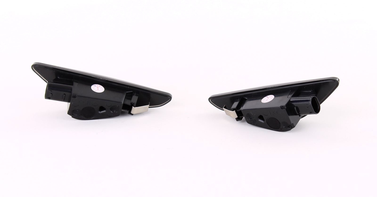 Zijkant knipperlichten geschikt voor BMW X5 X6 X3-serie E70 E71 E72 F25 - gerookt zwart