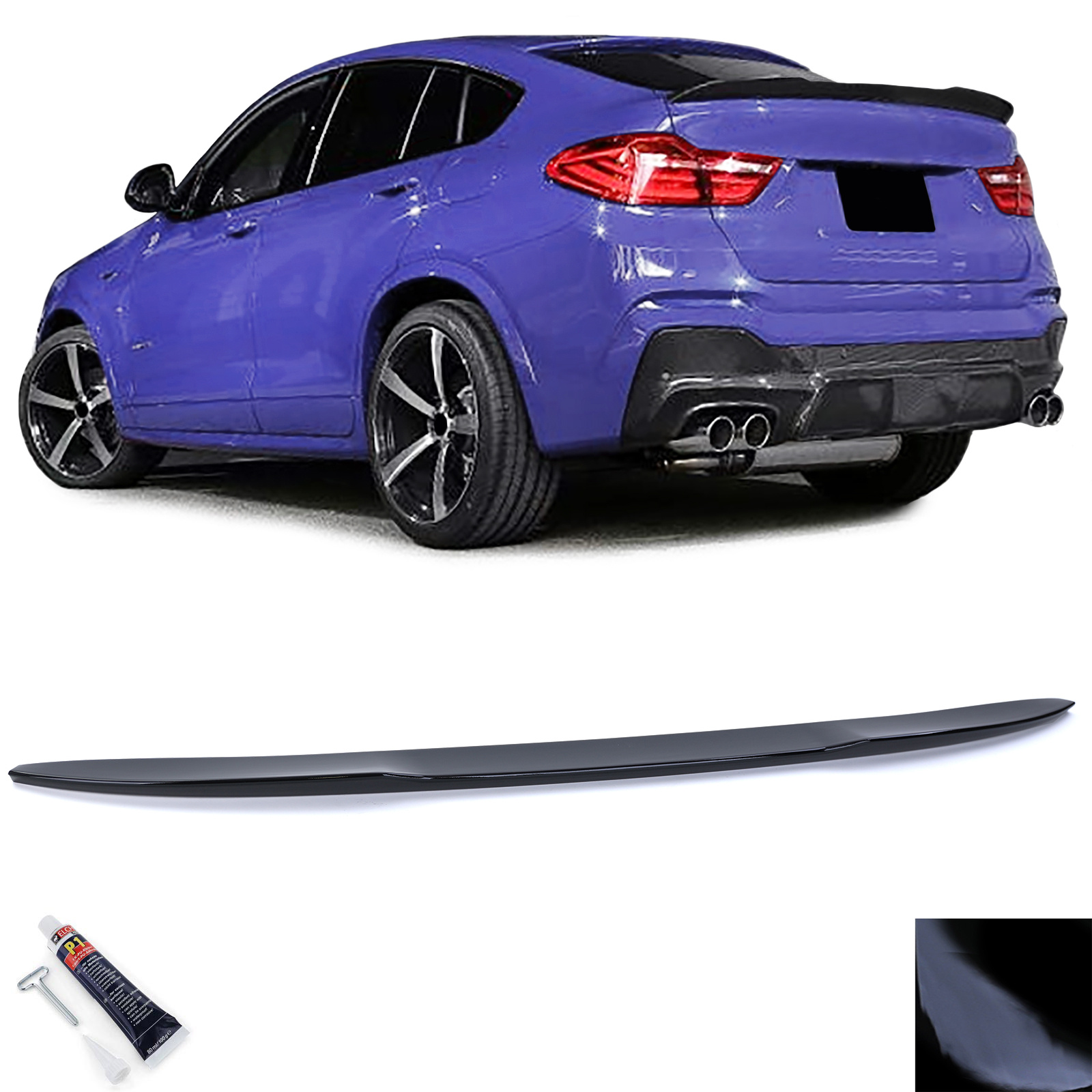 Spoiler - achterspoiler - voor BMW X4 G02 2018
