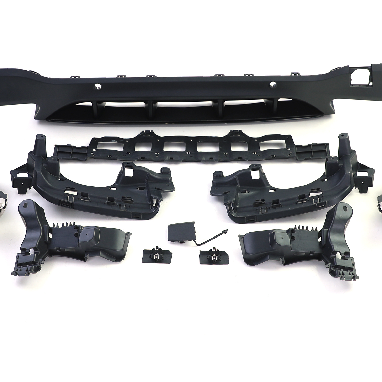 Achterbumper diffuser geschikt voor Mercedes GLC X253 SUV 2015-2018