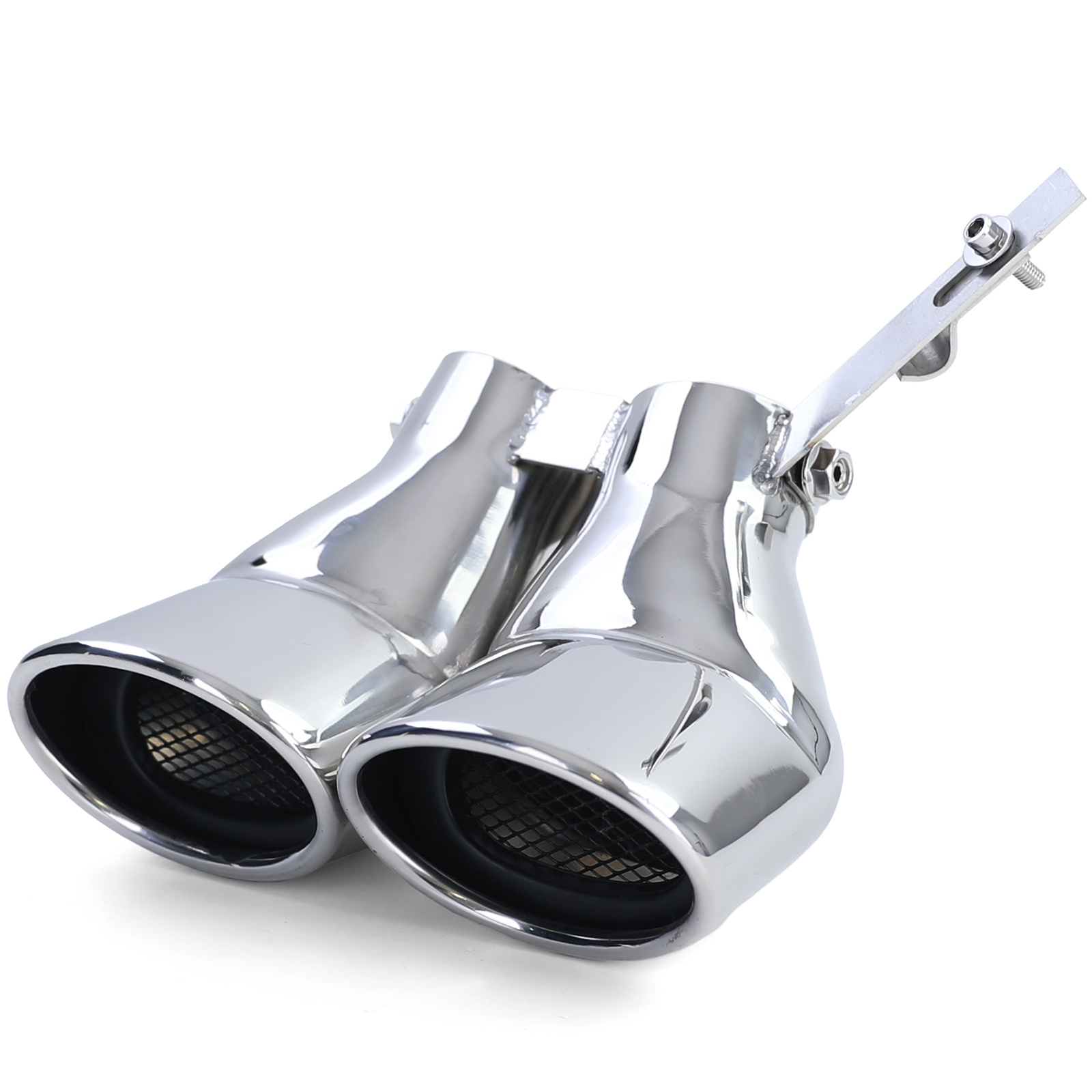 Uitlaatpijp - Mercedes C klasse W203 2000-2007 - sedan/stationwagen - rvs