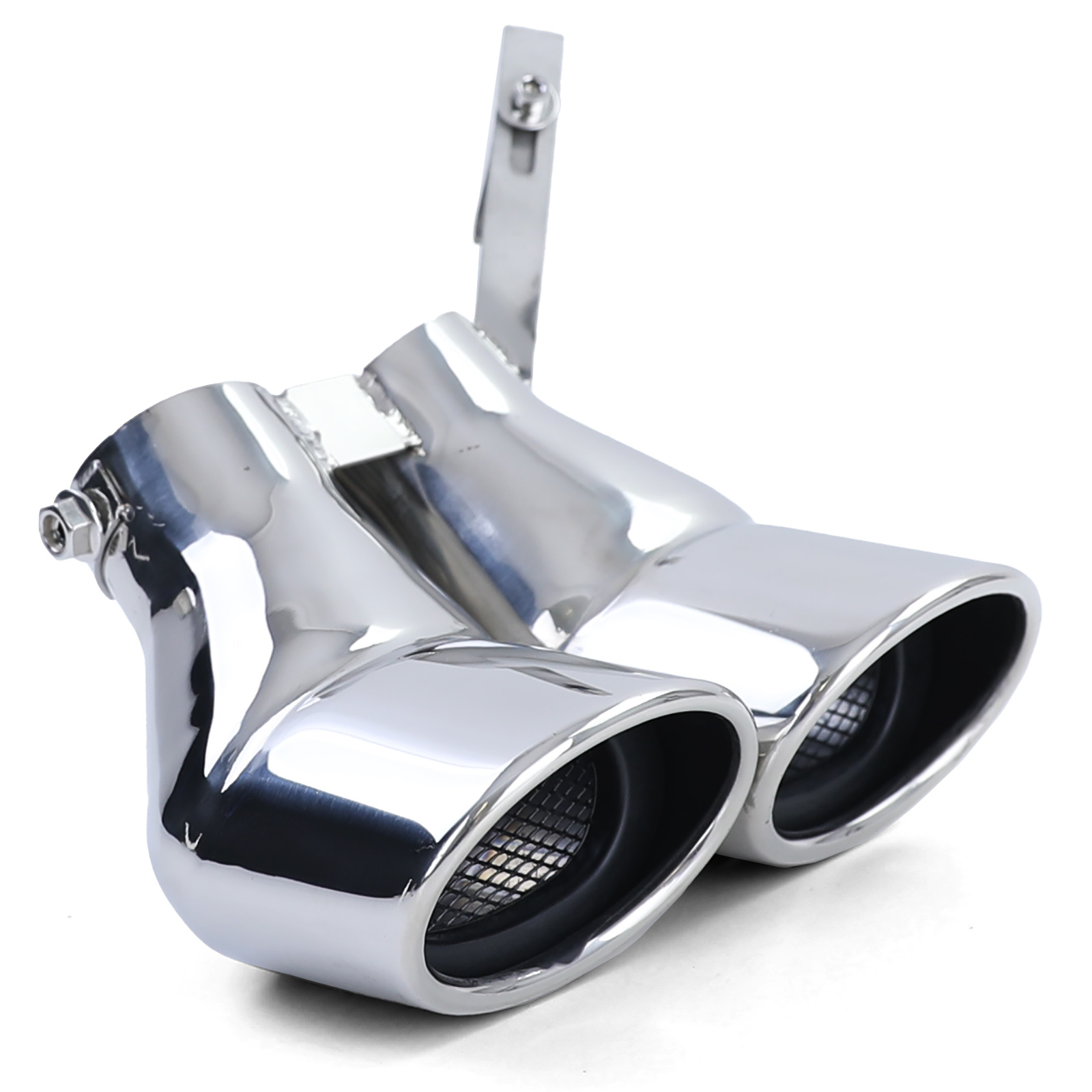 Uitlaatpijp geschikt voor Mercedes C klasse W203 2000-2007 - sedan/stationwagen - rvs