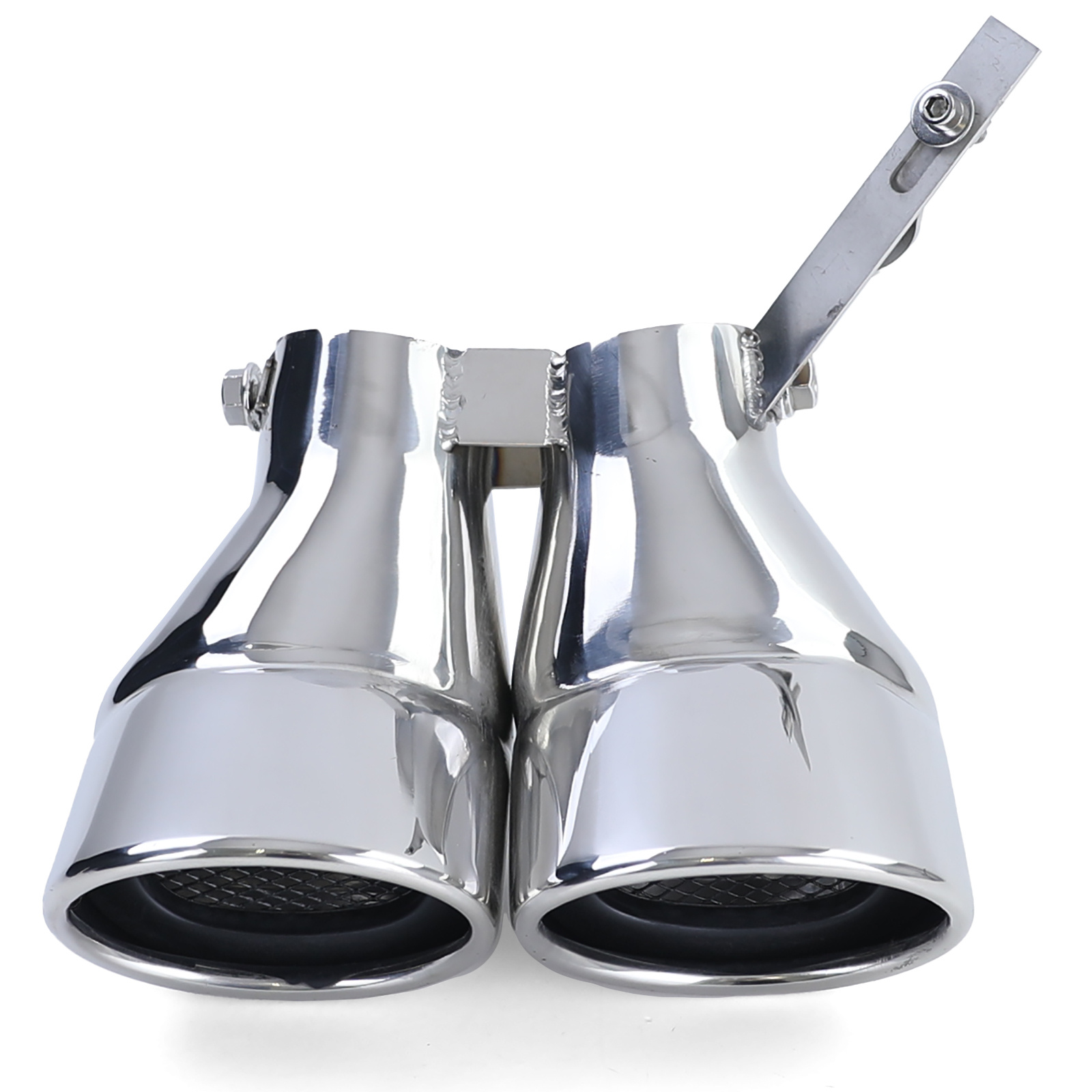 Uitlaatpijp geschikt voor Mercedes C klasse W203 2000-2007 - sedan/stationwagen - rvs