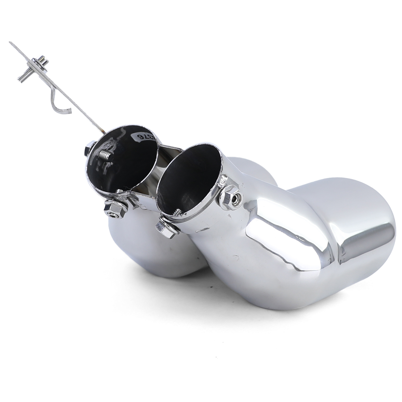 Uitlaatpijp geschikt voor Mercedes C klasse W203 2000-2007 - sedan/stationwagen - rvs