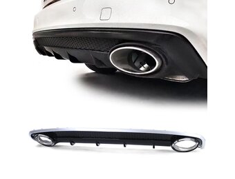 Achterbumper diffuser - voor Audi A4 Sedan / Avant 2011-2015