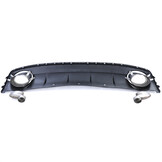 Achterbumper diffuser - geschikt voor Audi A4 Sedan / Avant 2011-2015