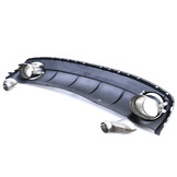 Achterbumper diffuser - geschikt voor Audi A4 Sedan / Avant 2011-2015