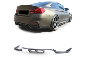 Achterbumper diffuser geschikt voor BMW M3 F80 M4 F82 F83 - vanaf 2014