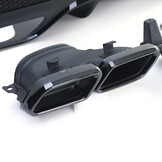 Achterbumper diffuser - geschikt voor Mercedes GLE W166 2015-2018 - PDC