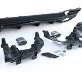 Achterbumper diffuser - geschikt voor Mercedes GLE W166 2015-2018 - PDC