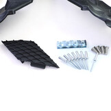 Achterbumper diffuser - geschikt voor Mercedes GLE W166 2015-2018 - PDC