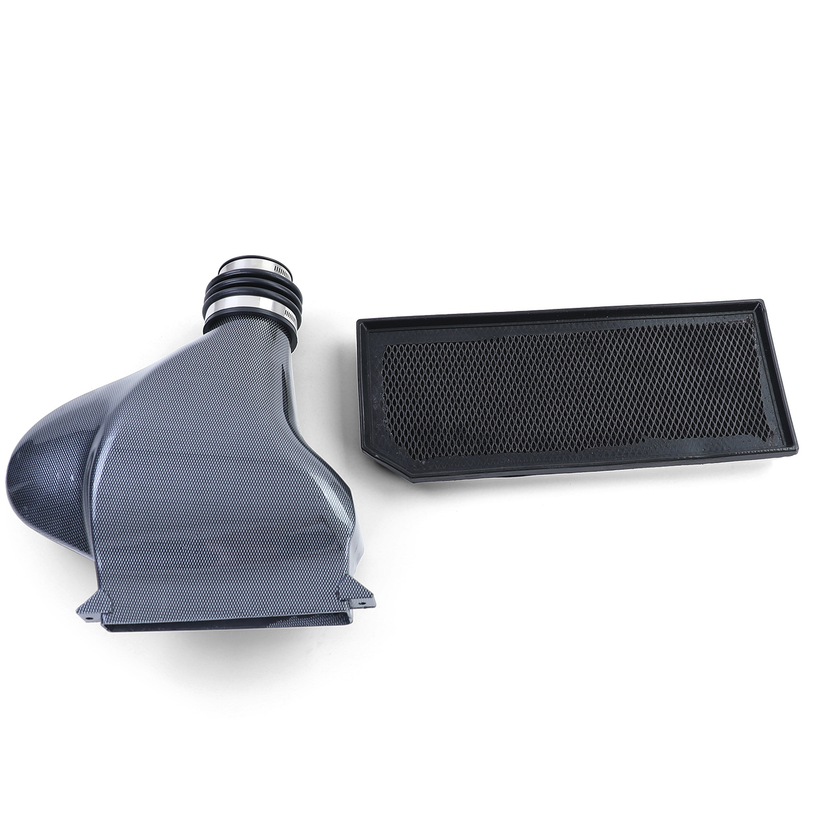 Luchtfilter auto - geschikt voor VW Golf 5 GTI 2.0l 2003-2008 - sportluchtfilter - carbon