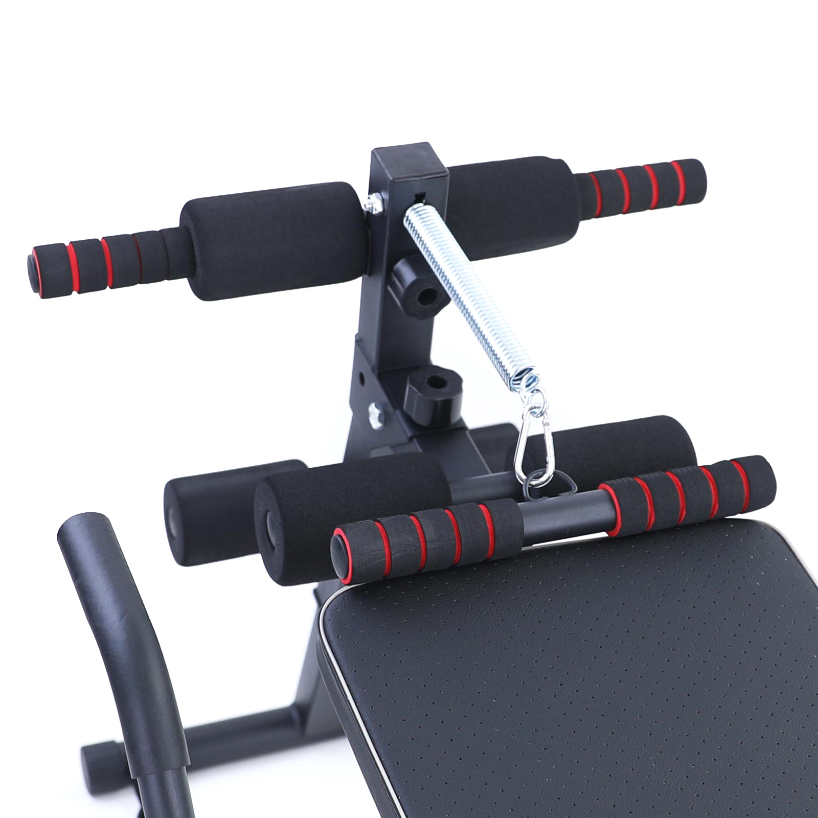 Halterbank - fitnessbank - 150x80x40 cm - zwart