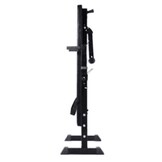 Halterbank - verstelbaar - 120x110x56 cm - zwart grijs