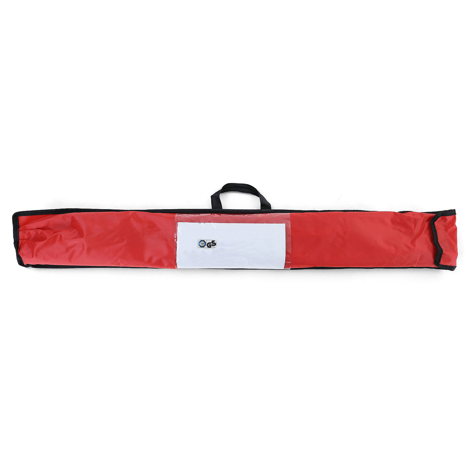 Sleepstang - stabiel dempersysteem - 3-delig - 184 cm - rood