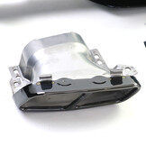 Achterbumper diffuser geschikt voor Mercedes A-klasse W176 vanaf 2015