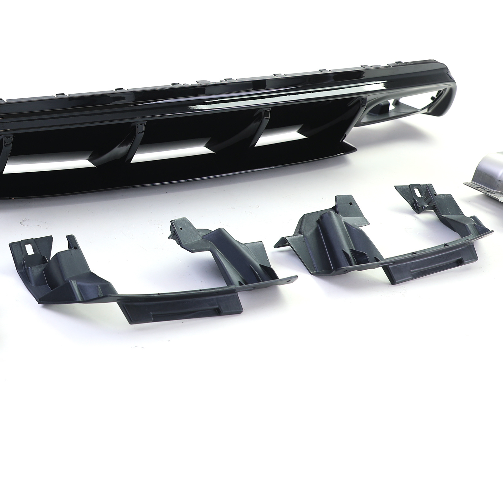 Achterbumper diffuser geschikt voor Mercedes A-klasse W176 vanaf 2015