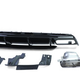Achterbumper diffuser geschikt voor Mercedes A-klasse W176 vanaf 2015