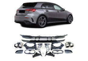 Achterbumper diffuser - voor Mercedes A-klasse W177 vanaf 2019