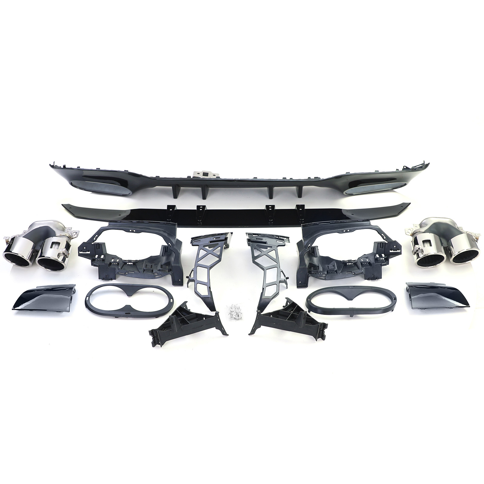 Achterbumper diffuser - voor Mercedes A-klasse W177 vanaf 2019