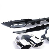 Achterbumper diffuser geschikt voor Mercedes A-klasse W177 vanaf 2019
