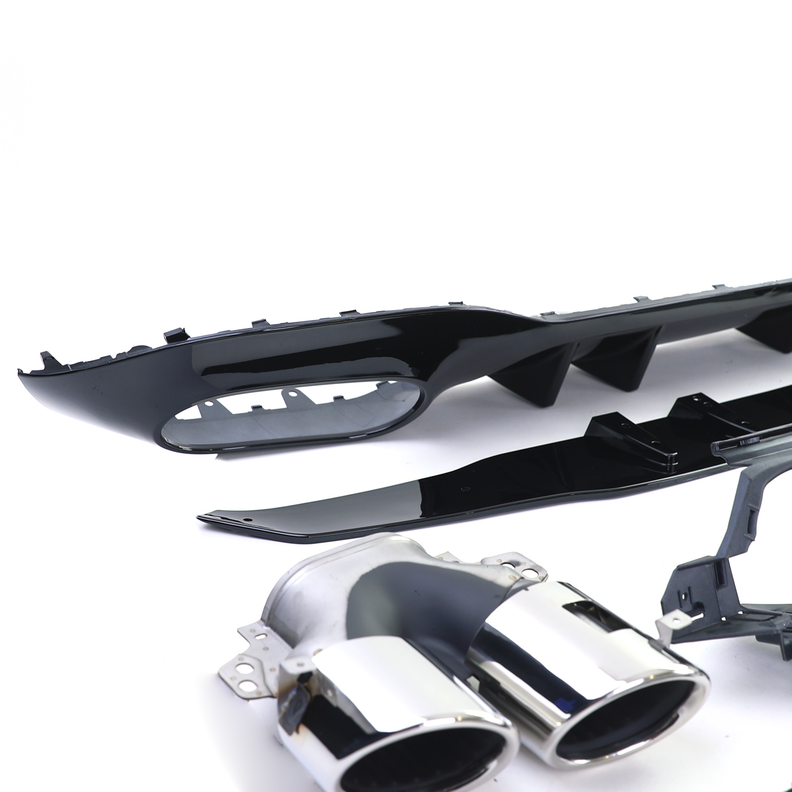 Achterbumper diffuser geschikt voor Mercedes A-klasse W177 vanaf 2019